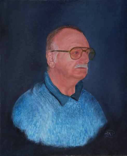 Artist Statement for Australian Artist Garry Purcell Self Portrait