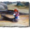 Wilsons Prom Tidal River Original Oil Painting Close Up
