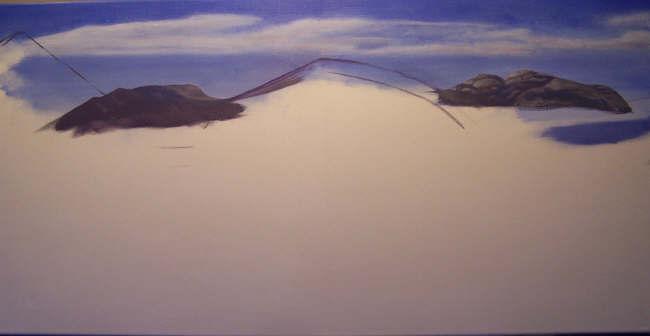 Tidal River Mouth Demo Oil Painting Part 002